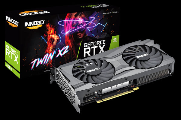 INNO3D GEFORCE RTX 3060 TI TWIN X2 LHR 8GB GDDR6 - Anigma